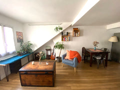 Ambiance cosy, poutres en bois, parquet, nid sous les toits au coeur de Paris. I Paris, France Nid cosy dans le Marais - Cosy nest in Le Marais Entire rental unit vacation rental 21690792