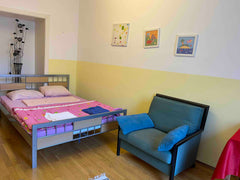 Room is <br />near Subway 2 min to Walking <br />near Main Station 5 min With Su  1 Room for 2 People near Main Station Private room in hostel vacation rental 582746799759539018