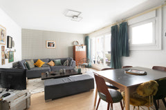 Nice and modern flat of 538 sq ft (50 m²) with balcony, on the first floor (with Paris, France Charming apt near the center of Paris with balcony Entire rental unit vacation rental 23068587