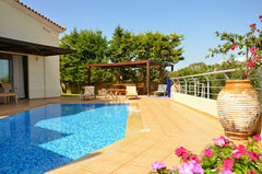 The villa is air-conditioned and has its own private swimming pool 40 m2 in larg Chania, Greece Pleasant villa with swimming pool Entire villa vacation rental 52315245