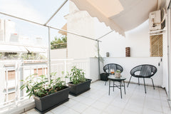Newly renovated studio, sun-filled with minimal decor and huge balcony with a ha Athens, Greece Sunny studio at downtown’s most vital neighborhood Entire rental unit vacation rental 34970987