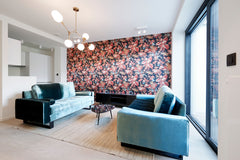 This apartment has a very unique style. Its pop and modern style and its terrace Brussels, Belgium Stylish & modern 1-bed apartment in La Cambre Entire rental unit vacation rental 649064139346442119
