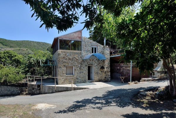 Our beautiful traditional Cretan cottage is a 2 floor, 3 bedrooms, 120m2 house a Chania, Greece Villa Areti - A Cottage in the Cretan Nature Entire cottage vacation rental 13860870