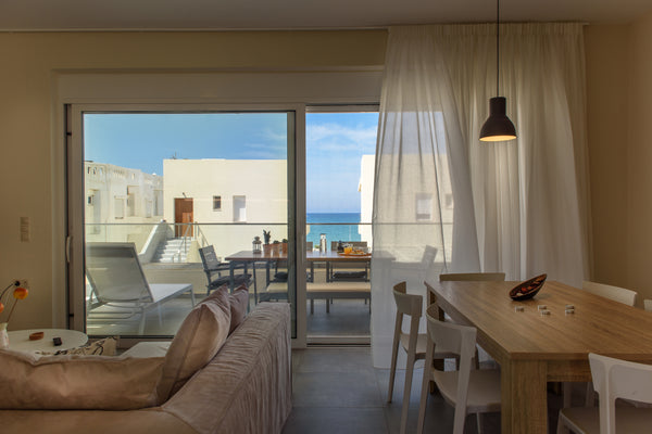 <b>License number</b><br />00000018039  Thetis Beach Suites στον Κόκκινο Πύργο Τυμπακίου Entire condo vacation rental 50609666