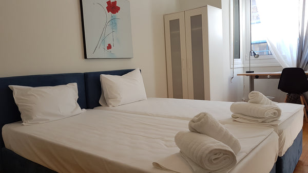 A large apartment of 75 sq.m., sunny, airy and renovated, on the 2nd floor of a  Athens, Greece Green Apartment - Athens Center, 3 BD, 1 BATH Entire rental unit vacation rental 13520652