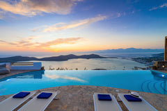 Villa Orea is a one of a kind cycladic style luxury villa perched in the heights  Luxury Villa Orea, Elounda (owner's listing) Cycladic home vacation rental 44654769