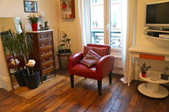 Appartement cocooning, qui saura vous séduire avec son parquet au sol et sa déco Paris, France 2 pièces charmant Montmartre Entire rental unit vacation rental 11395224