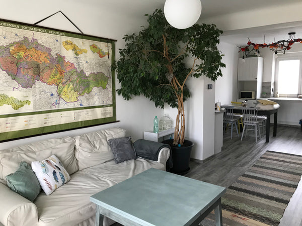 Byt 2+1 (55m2), ložnice - manželská postel, obývací pokoj - rozkládací pohovka,  Prague, Czechia Útulný Vršovický byt Entire rental unit vacation rental 46844946