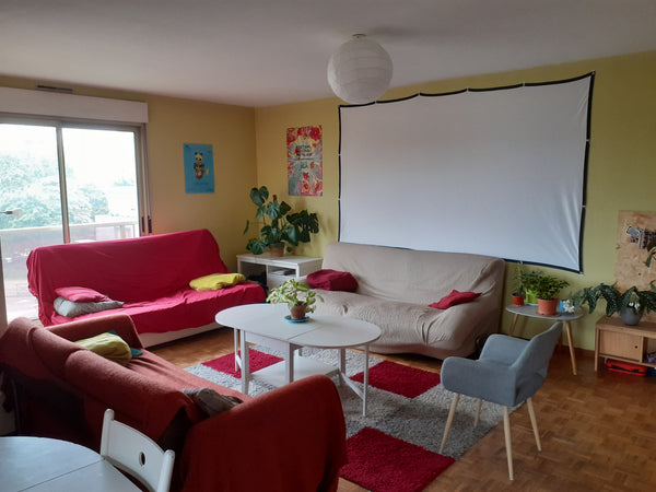 Vous serez logés confortablement dans un bel et grand appartement de 110 m2 situ Lyon, France Appartement convivial, capacité max. 10 personnes! Entire rental unit vacation rental 21980242