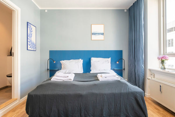 The convenient and cool one-bedroom apartments perfectly matches singles or coup Copenhagen, Denmark By the Lakes Studio - Into This Place Entire rental unit vacation rental 44347290