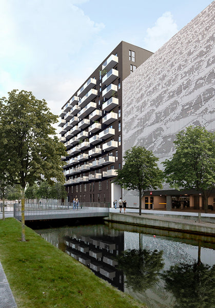 One bedroom apartment in Amager in a lovely location just by the Metro that take  Bright one-bedroom apartment at Robert Jacobsens Entire rental unit vacation rental 21437896