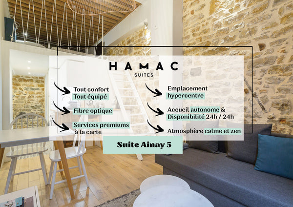 Welcome to the Ainay 5 loft with a capacity of 4 travelers. Discover its excepti Lyon, France Hamac Suites - studio Ainay 5 - Hypercenter Lyon Entire rental unit vacation rental 32281596