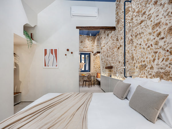 New charming 2-bed apartment, fully renovated of a 14th century building. Design Chania, Greece New boutique Venetian apartment / central Old Town Entire rental unit vacation rental 607783850627760647