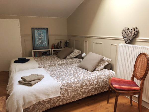 Chambre double avec salle de bain privée<br />dans maison individuelle<br /><br  Bordeaux, France Charmante Chambre double & salle de bain privative Private room in home vacation rental 39332821