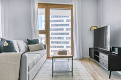 Show up and start living from day one in Vienna with this exquisite three-bedroo Vienna, Austria Favoriten 3BR w/ Gym & Roof, nr Belvedere Palace Entire rental unit vacation rental 562008732117623707