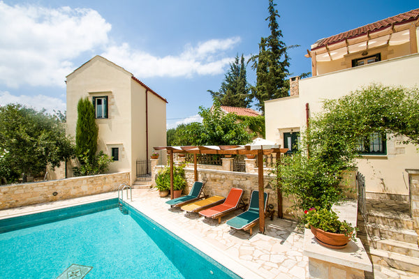 Helianthos villa belongs to a complex of three independent houses, aesthetically Rethimnon, Greece Helianthos 1 ,Douliana, Near Vamos & Almirida Entire villa vacation rental 27392928