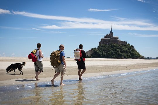 Walking Tour of Le Mont Saint Michel  Private Tours and Travel Guide Europe Paris CITY Mont St Michel Destination Tour