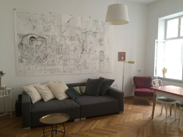 Nice and cosy flat (50 m2) in quiet area, along the river Vienna, Austria central and bright flat along the river Entire rental unit vacation rental 13303711