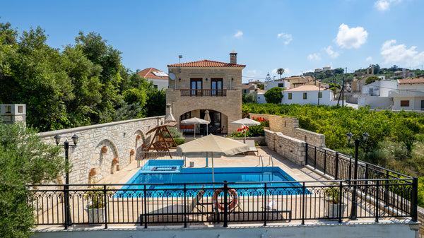 The villa is located in the beautiful small village Asteri, surrounded by olive  Chania, Greece Traditional Cretan cozy holiday villa Entire home vacation rental 18640945