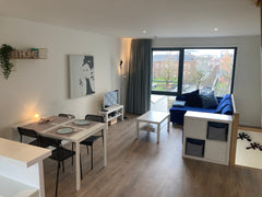 Het in 2020 volledig gerenoveerde duplex appartement heeft een super zicht op de Sint-Martens-Latem, Belgium Fully renovated duplex apartment in downtown Ghent Entire rental unit vacation rental 46467298