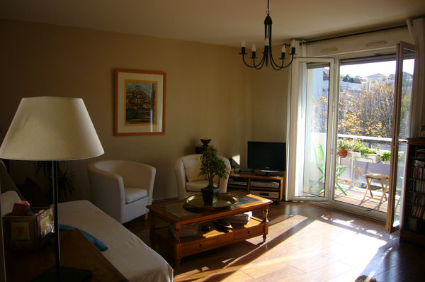 Joli appartement très calme et lumineux pour 4 à 6 personnes, salon avec balcon  Lyon, France T3, 80m2, Fête des Lumières à Lyon Entire rental unit vacation rental 9407550