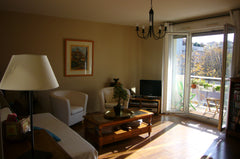 Joli appartement très calme et lumineux pour 4 à 6 personnes, salon avec balcon  Lyon, France T3, 80m2, Fête des Lumières à Lyon Entire rental unit vacation rental 9407550