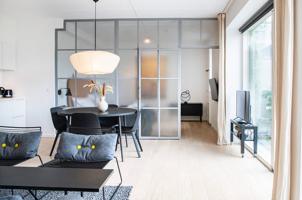 The private terrace and the close proximity to the beach makes this an excellent Copenhagen, Denmark By the Beach Gardens 2 BR apartment - Into This Pl Entire rental unit vacation rental 51829231