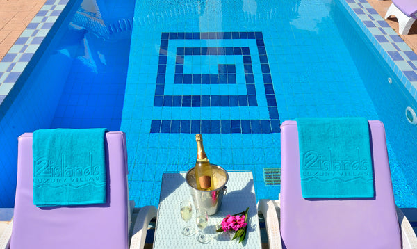 is a Luxury Villa includes 3 bedrooms with spectacular views of the sea/hillside Greece 12 Islands Villa -TOP rated services- Entire villa vacation rental 4566218
