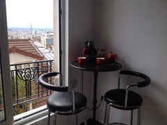 Studio 30m2 in the coolest district of Paris.  Separate and fully equipped kitch Paris, France Belleville : flat with Eiffel Tower view! Entire rental unit vacation rental 6097923