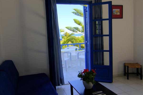 Offering a spacious upper floor veranda with panoramic view to our garden, the a Heraklion, Greece Sirius 2-Room Apt (upper floor) Entire rental unit vacation rental 829520