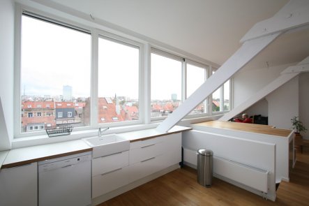 Magnificent sight, apartment (75m square and 12 metres squared by mezzanine) ver Brussels, Belgium Loft near place flagey (95 m2) Entire rental unit vacation rental 1188066