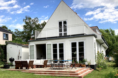 The house is bright and spacious with views to the park and old gardens. On the   Wonderful villa in Copenhagen with a nice garden Entire villa vacation rental 621375712382693125