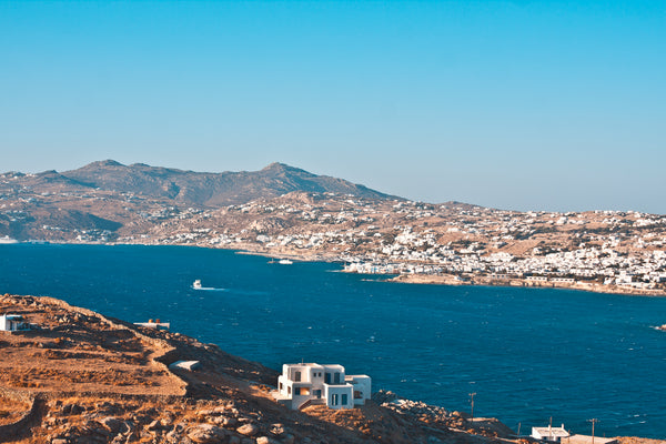 Unique view traditional cycladic architecture newly constructed studio, 37 sqm n  Vista Infinita 2 Cycladic home vacation rental 47555600