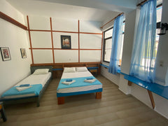 Quite Family owned Traditional Greek style Cottage set on a hillside along a liv  Warm family studio with sunbathing terrace Room in aparthotel vacation rental 44430598