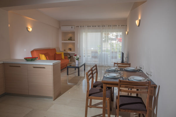 Apartment new 60 sq.m in the center of Agios Nicolaos 50 meters from the beach A Crete Region, Greece MARIA HOME Entire condo vacation rental 33104520