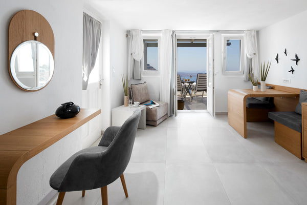 The luxurious quadruple rooms of Santorini Princess Luxury Spa Hotel can easily  Akrotiri, Greece Quadruple Room with Caldera View Room in boutique hotel vacation rental 54254872