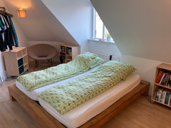 We are renting out our lovely , modern and convenient 4 room apartment while bei Copenhagen, Denmark Sunny family penthouse on Østerbro Entire rental unit vacation rental 36743389