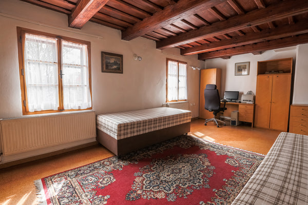 Beautiful two-room suite on the second floor is furnished in classical style, in  Room with Office near to Charles Bridge Private room in bed and breakfast vacation rental 14210170
