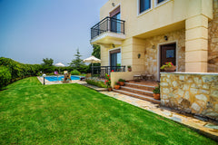 The villa is a 2 storey stone built house. On ground floor there is a spacious l Chania, Greece Two storey stone built house with private pool Entire home vacation rental 18556210