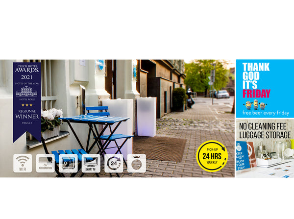 Royal Court Hotel is a brand new, modern and comfortable hotel, which is located  Charming hotel room in Prague Entire rental unit vacation rental 7077799