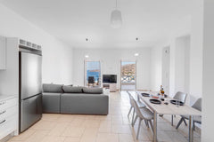 Located 200 meters from the beach, the newly built apartments promise you unforg Greece Waterview Apartment near the beach Entire rental unit vacation rental 42919929