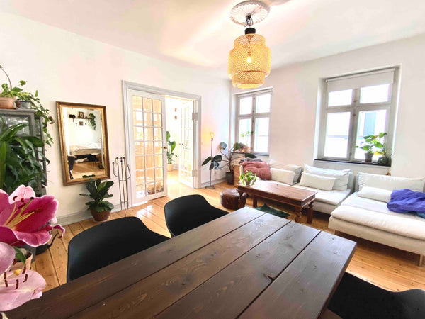 This 100 m2 appartement is located in the heart of copenhagen. There are plenty  Copenhagen, Denmark Bright and beautiful shared appartment Private room in rental unit vacation rental 53150941