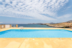 This is a wonderful seafront two-story villa, 100 meters from the seafront with  Athens, Greece Villa with a pool by the sea Paros Parasporos(1) Cycladic home vacation rental 12937438