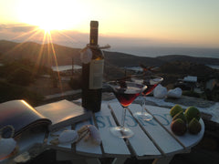 Breathtaking view,magical sunset,peaceful environment.155s.m in two levels in 20 Athens, Greece Otzias green cottage Cycladic home vacation rental 11011232