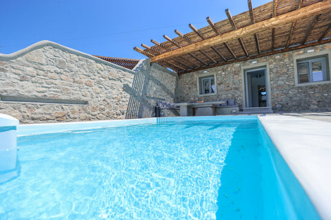 Enjoy a stylish experience at this centrally located Luxury Villa with a Private Greece GEORGE Villa-II, Private Pool, Town Proximity Entire villa vacation rental 668540858310364317