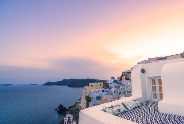 Dreams made of the glimmering sea and the endless blue sky!<br /><br />Accommoda Oia, Greece Canvas Suites | Sea Suite with Caldera View Cycladic home vacation rental 9378709