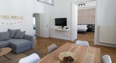 This spacious, bright apartment is located in a busy neighborhood with lots of p Vienna, Austria Urban Jungle Entire rental unit vacation rental 36126878