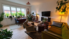 Bright, spacious and green apartment with a great living room to hang out and a  Copenhagen, Denmark Cozy 3-room apartment in Frederiksberg Entire condo vacation rental 52437251
