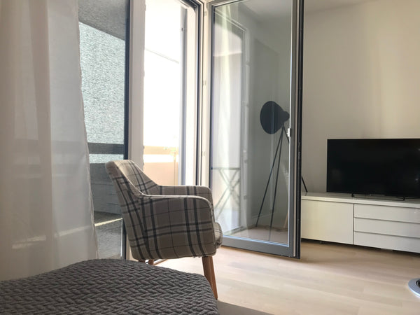The charming apartment has 45 m² plus 7 m² terrace and is located in a newly bui Vienna, Austria Cosy in Servitenviertel, terrace, and car park Entire rental unit vacation rental 23162898