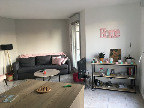 Bel appartement de 53m² très lumineux sans vis à vis récemment refait à neuf qui Lyon, France Beau T2 de 53m² très lumineux et chaleureux Entire rental unit vacation rental 25007722